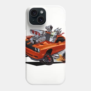 HELL CAT Dodge Challenger Phone Case