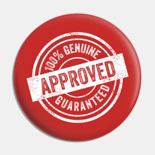 100% Genuine Guaranteed Approved Pin