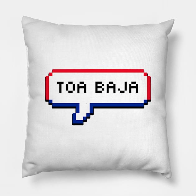 Toa Baja Puerto Rico PR Bubble Pillow by xesed