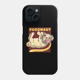 Pug Astronaut Phone Case