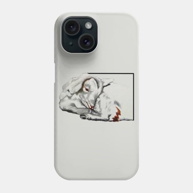 Baby lamb Phone Case by Frezmade