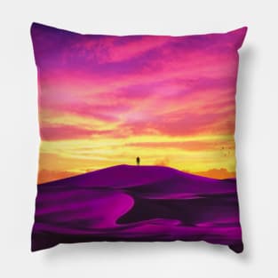 purple vibes Pillow