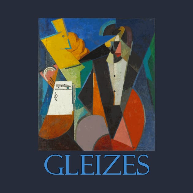 Portrait of Igor Stravinsky by Albert Gleizes by Naves