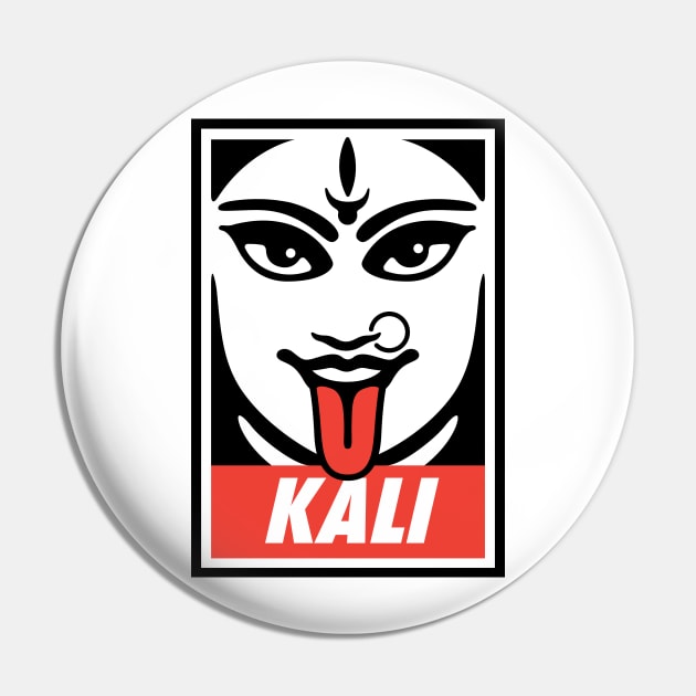 Kali Goddess Pin by tshirtbaba