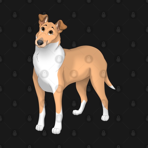 Sable Smooth Collie Dog by millersye