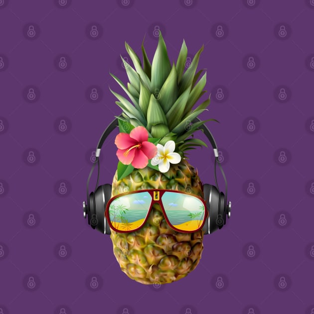 Funny Pineapple by Mako Design 