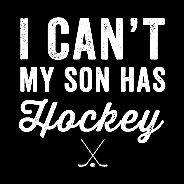 I can't my son has hockey by captainmood