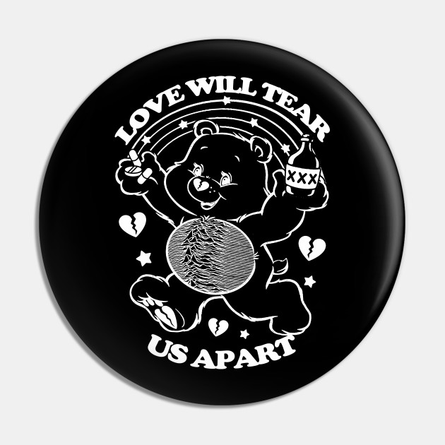 joeyjamesartworx Tear Bear Pin