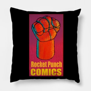 Rocket Punch Comics Pillow