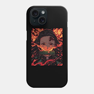 Carving Destiny A Demon Slayer is Path Phone Case