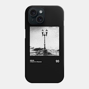 A Storm in Heaven || Classic 80s BW Phone Case