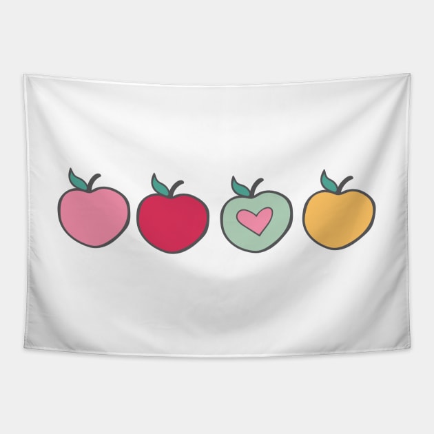 Apple Darling Tapestry by Jacqueline Hurd