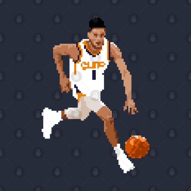 Devin Booker Pixel Dribble by qiangdade