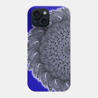 Mandala Leaf Universe Meditation Phone Case