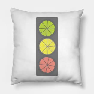 Stoplight Citrus Pillow