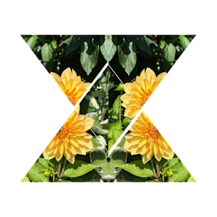 Yellow flower X T-Shirt