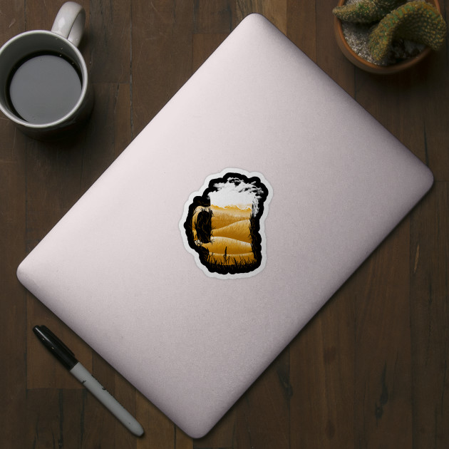 Golden Day - Beer - Sticker