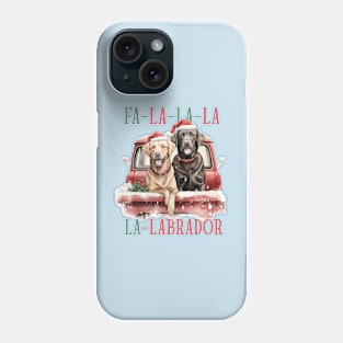 La-La-La-La Labrador Phone Case