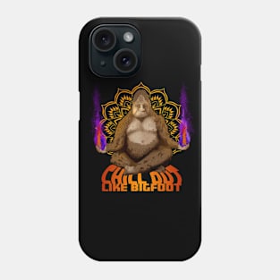 Bigfoot Meditation Phone Case