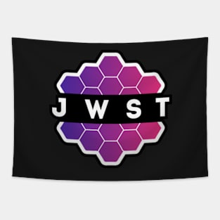 vintage retro James Webb Space Telescope Retro Cosmic JWST Vintage Space Tapestry