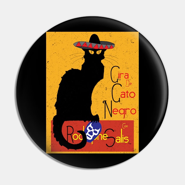 El Gato Negro, Le Chat Noir, Rodolphe Salis Pin by JDP Designs