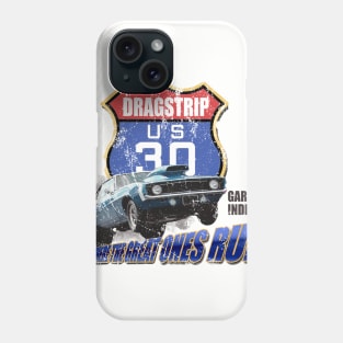 US 30 Dragstrip Camaro Phone Case