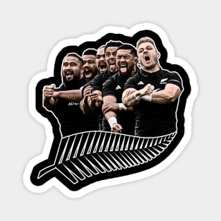 New Zealand All Blacks - HAKA Magnet