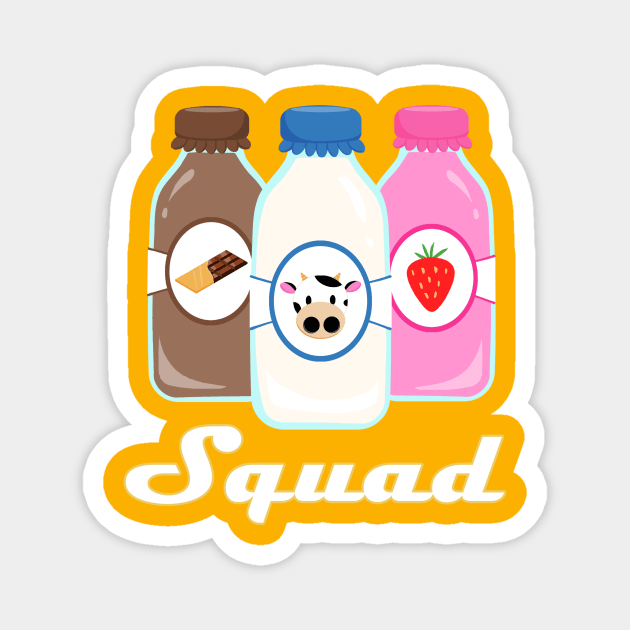 Squad Magnet by Ichigotofu