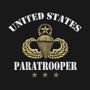 United States Paratrooper Airborne Veterans Gift T-Shirt