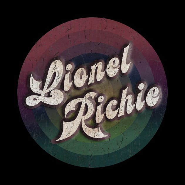 retro vintage circle Lionel Richie by NamaMarket01