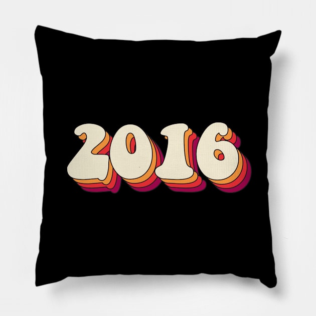 2016 Pillow by Jennifer