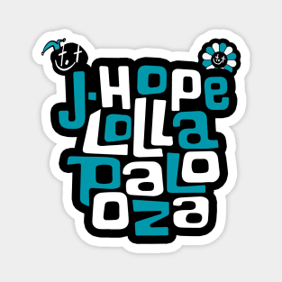 J-HOPE JACK IN THE BOX LOLLAPALOOZA Magnet