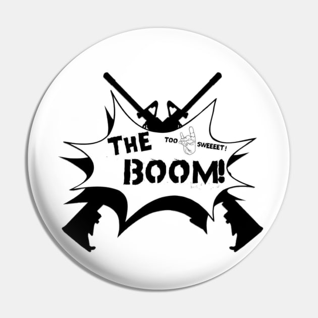 The Boom Retro Pin by WWA Backyard Wrestling