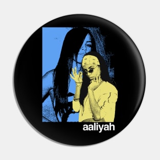 Aaliyah hip hop Pin