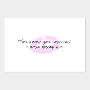 Gossip Girl Posters And Art Prints Teepublic