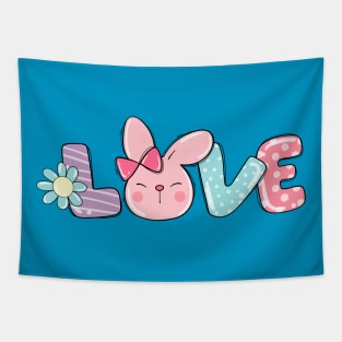 Bunny Love Spring Tapestry