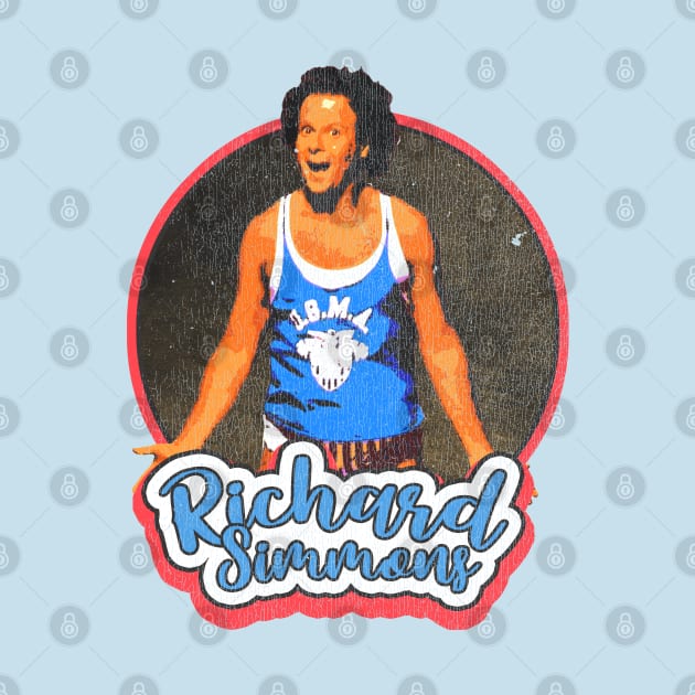 Richard Simmons // Retro 80s by Mandegraph