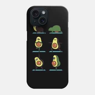 Avocado Yoga for Beginner Phone Case