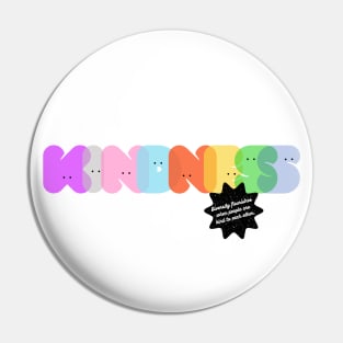 Sending Positive Vibes: Kindness Pin