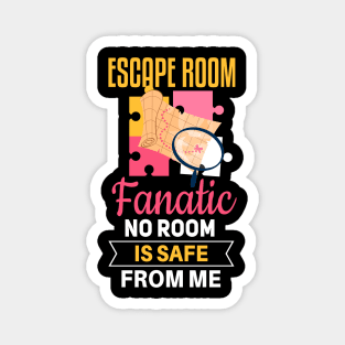Cool escape room saying design Magnet