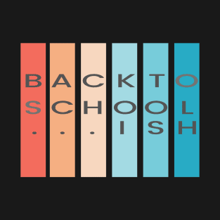 Back to school ish zoom teaching retro mask T-Shirt