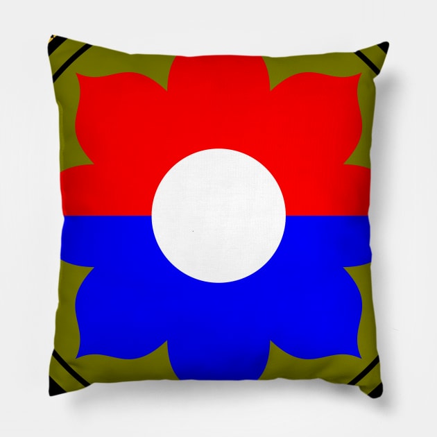 9th Infantry Division Pillow by MBK