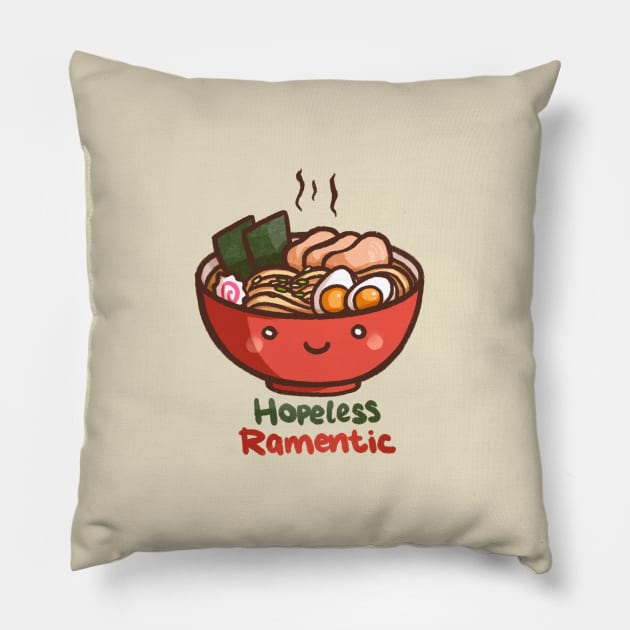 Hopeless Ramentic Pillow by mschibious