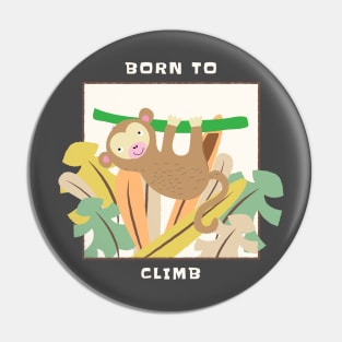 Born to Climb Pin