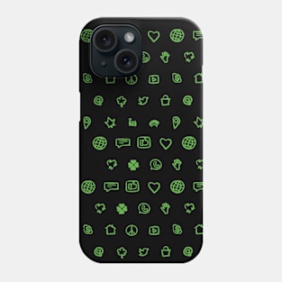 Social media print Phone Case