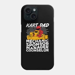 Funny Go Kart Racing Dad Father Gift Phone Case