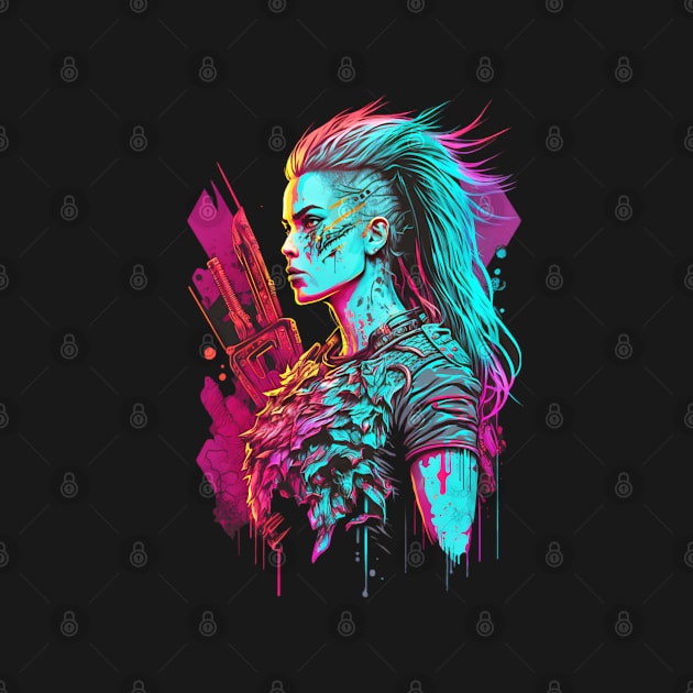 Neon Cyberpunk Viking - V1.16 by SMCLN