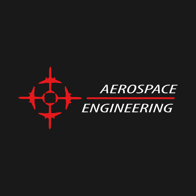 Aerospace engineering text, aircraft engineer logo by PrisDesign99