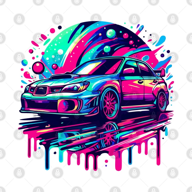 subaru sti by artoriaa