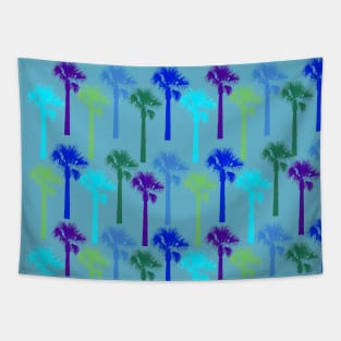 Tropical Palm Trees Tapestry